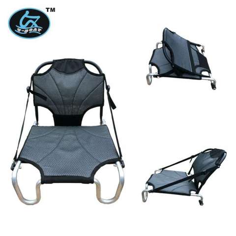 cheap polyester foldable kayak seat&fishing chair canoe&boat fishing chair